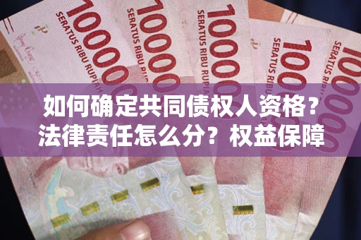 武汉如何确定共同债权人资格？法律责任怎么分？权益保障技巧揭秘！