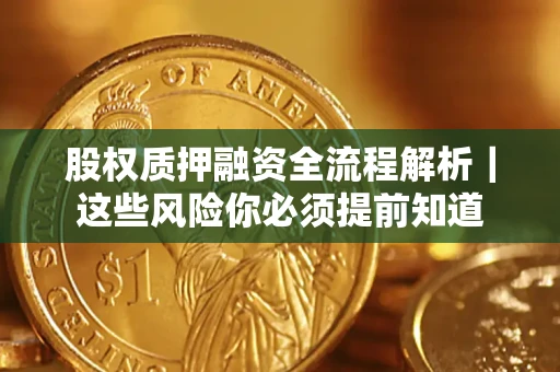 武汉股权质押融资全流程解析｜这些风险你必须提前知道