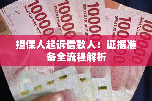 武汉担保人起诉借款人：证据准备全流程解析