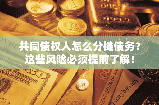 武汉共同债权人怎么分摊债务？这些风险必须提前了解！