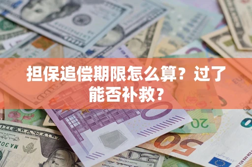 武汉担保追偿期限怎么算？过了能否补救？